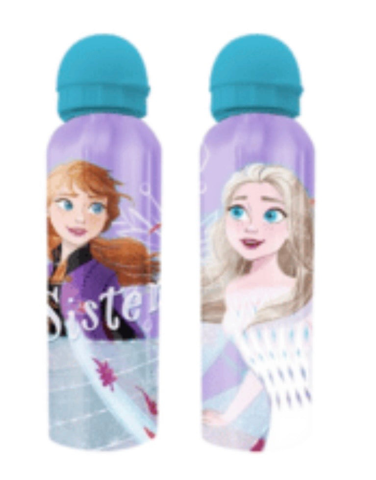 Frozen aluminium bottle