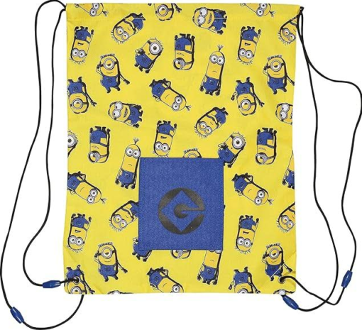 Minions drawstring swim/ sports bag