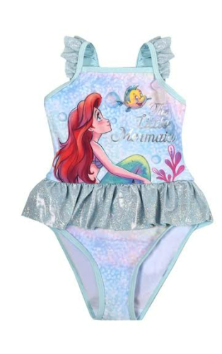 Ariel The Little Mermaid girls swimming costume