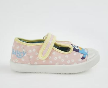 Bluey girls canvas pumps shoes