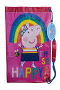 Peppa Pig drawstring swim bag