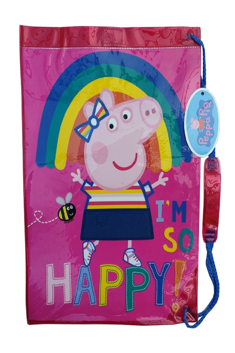 Peppa Pig drawstring swim bag