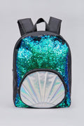 Mermaid reversible sequin backpack