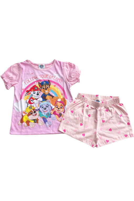 Paw Patrol girls short PJs