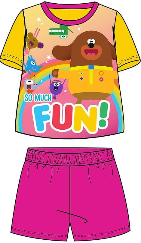 Hey Duggee girls short pjs